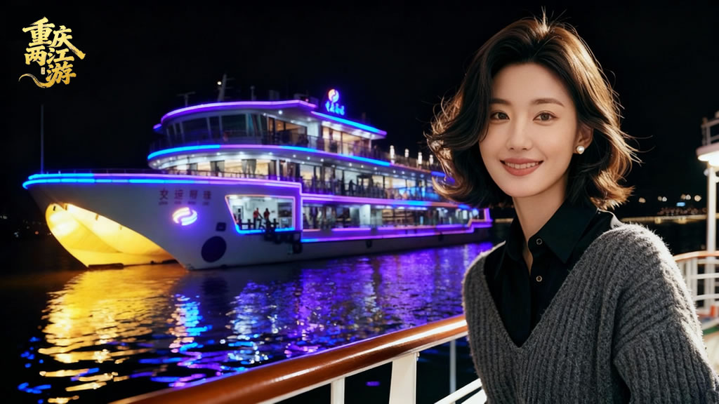 Chongqing Two Rivers Night Cruise: The Mountain City After Dark